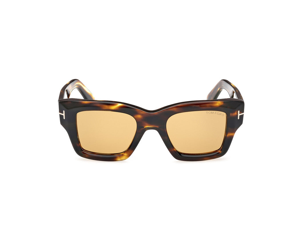 Dark Havana Male Sunglasses Tom Ford 889214520463