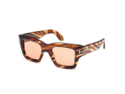 Coloured Havana Male Sunglasses Tom Ford 889214520470