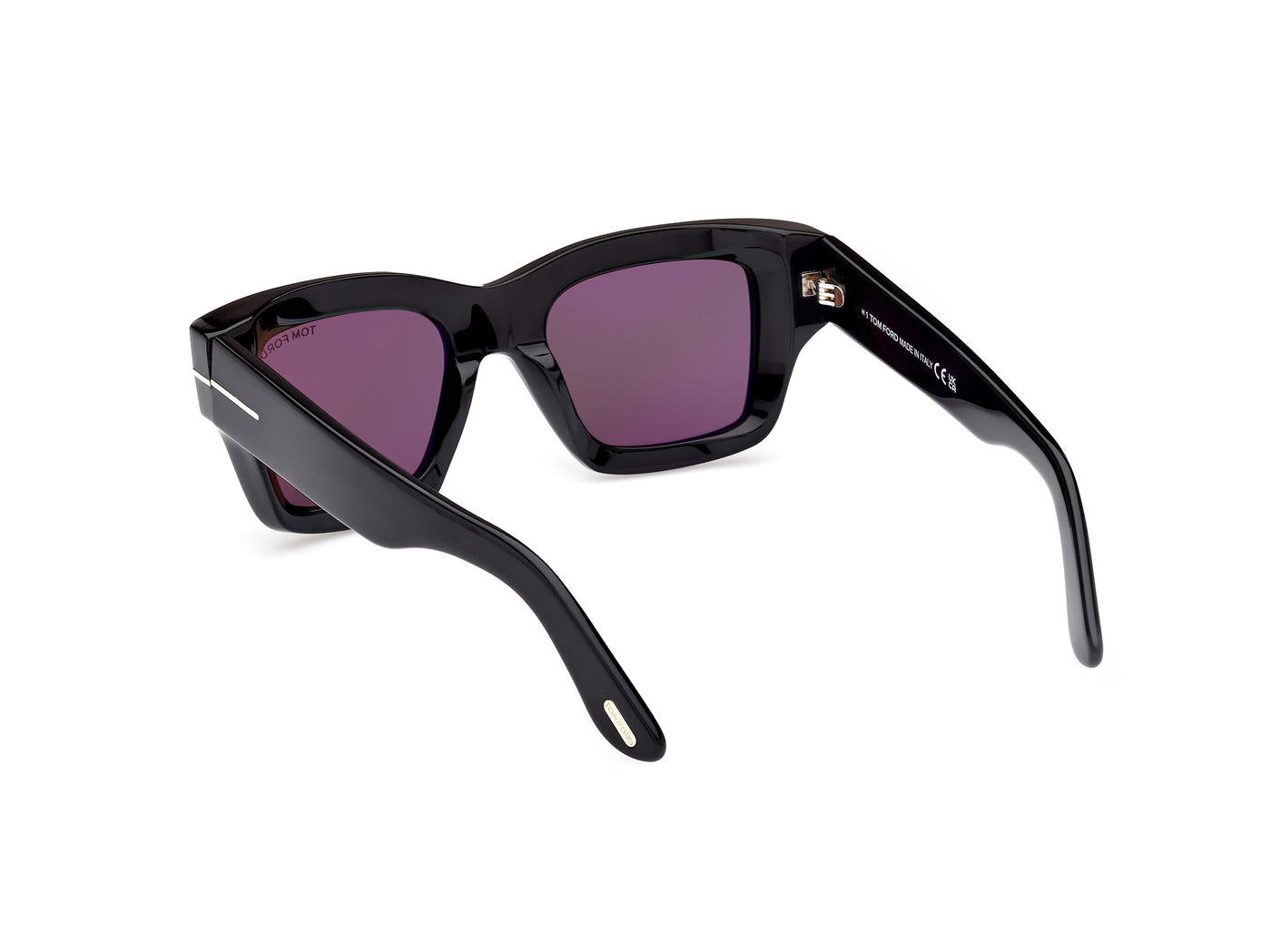 Shiny Black Male Sunglasses Tom Ford 889214520449