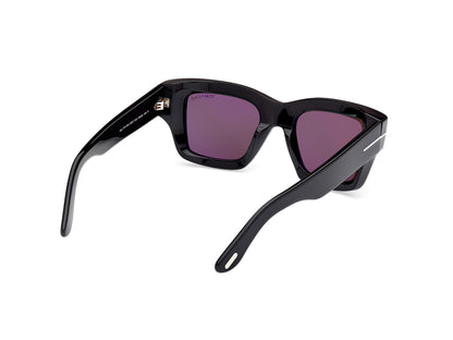Shiny Black Male Sunglasses Tom Ford 889214520449