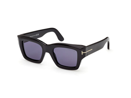 Shiny Black Male Sunglasses Tom Ford 889214637543