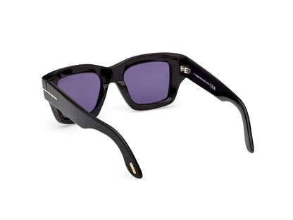 Shiny Black Male Sunglasses Tom Ford 889214637543