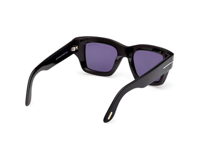 Shiny Black Male Sunglasses Tom Ford 889214637543