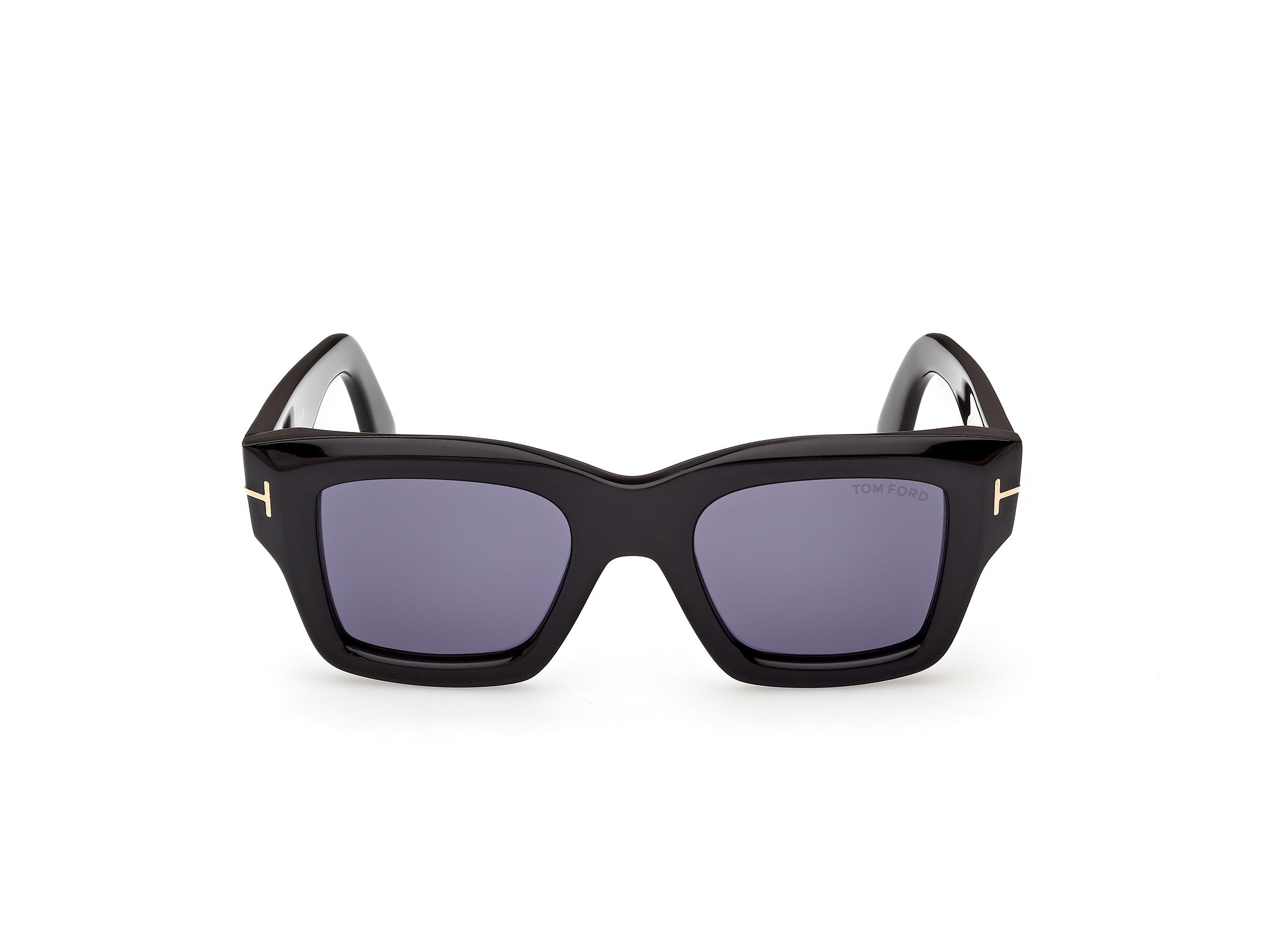 Shiny Black Male Sunglasses Tom Ford 889214637543