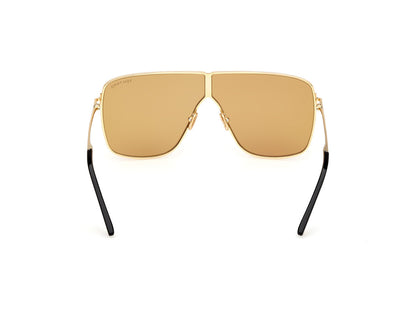 Shiny Deep Gold Unisex Sunglasses Tom Ford 889214525079