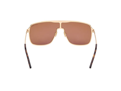 Shiny Deep Gold Male Sunglasses Tom Ford 889214551801