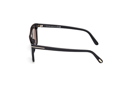 Shiny Black Male Sunglasses Tom Ford 889214548849