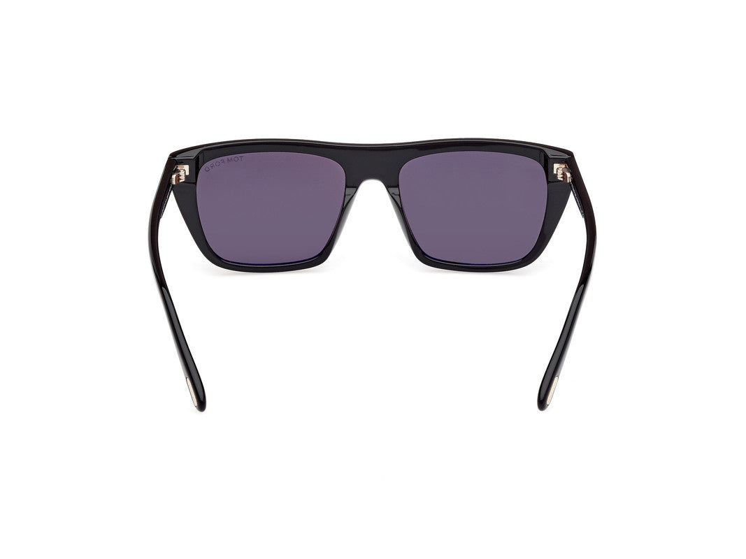 Shiny Black Male Sunglasses Tom Ford 889214548849