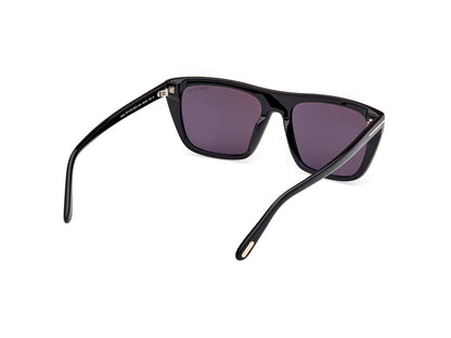 Shiny Black Male Sunglasses Tom Ford 889214548849