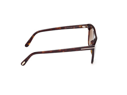 Dark Havana Male Sunglasses Tom Ford 889214548856