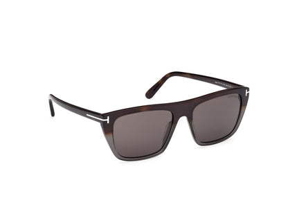 Coloured Havana Male Sunglasses Tom Ford 889214548870
