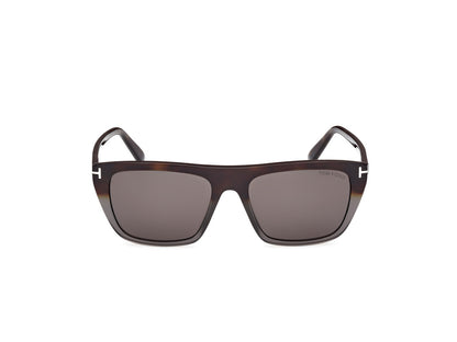 Coloured Havana Male Sunglasses Tom Ford 889214548870