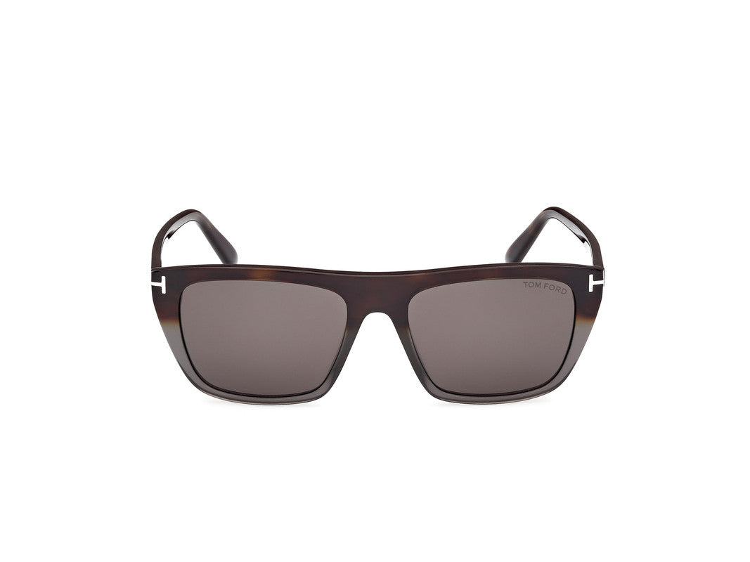 Coloured Havana Male Sunglasses Tom Ford 889214548870