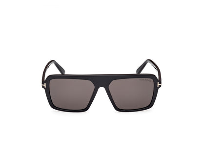 Shiny Black Male Sunglasses Tom Ford 889214548887