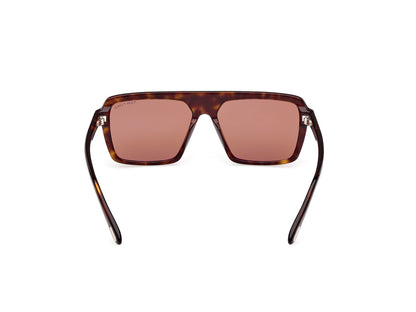 Dark Havana Male Sunglasses Tom Ford 889214548894