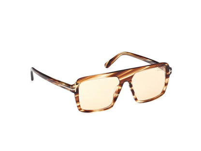 Blonde Havana Male Sunglasses Tom Ford 889214548900