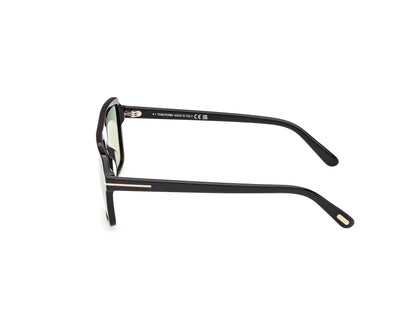 Shiny Black Male Sunglasses Tom Ford 889214684905