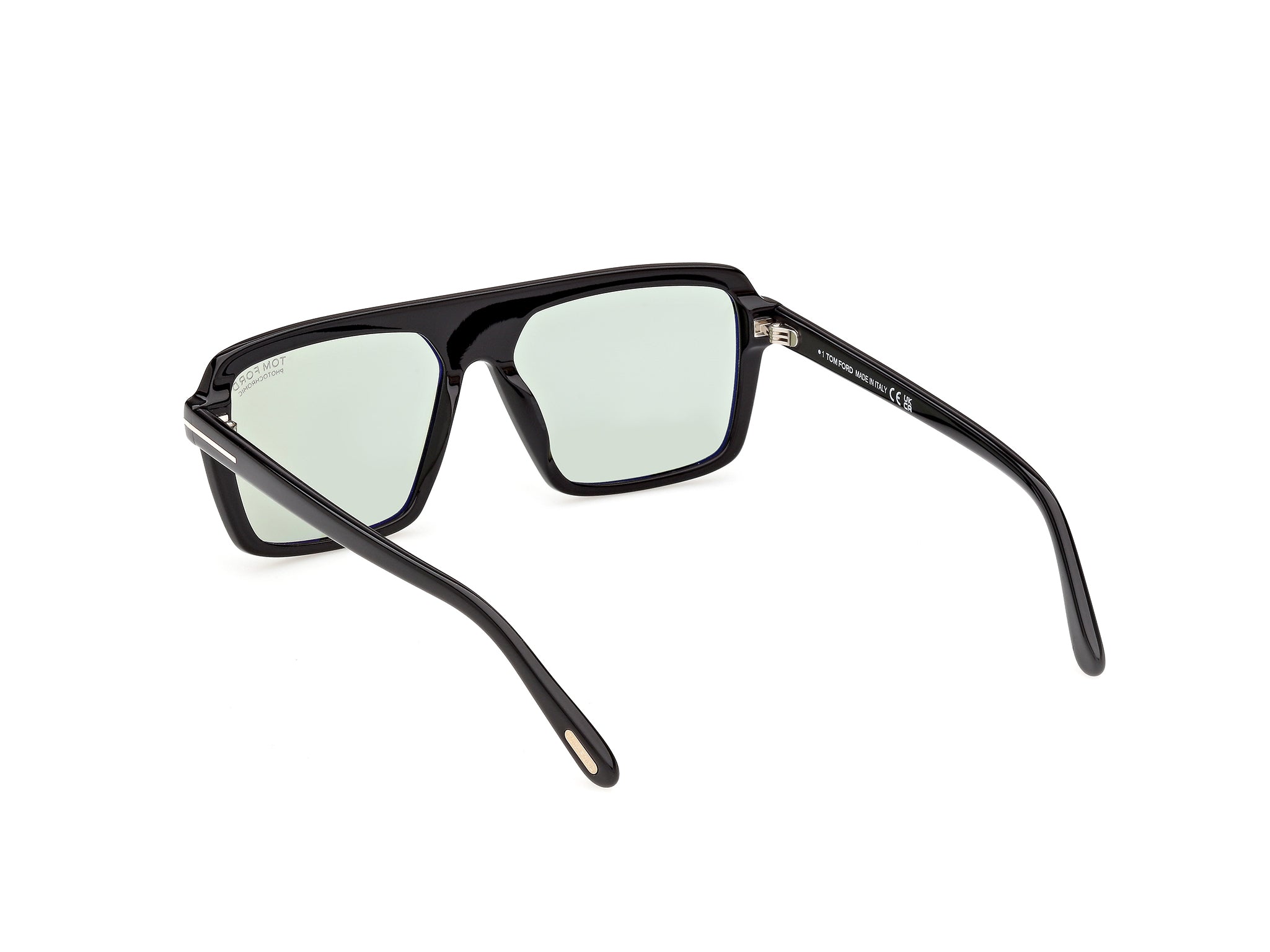 Shiny Black Male Sunglasses Tom Ford 889214684905