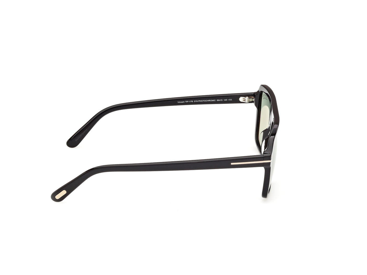 Shiny Black Male Sunglasses Tom Ford 889214684905