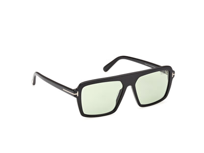 Shiny Black Male Sunglasses Tom Ford 889214684905