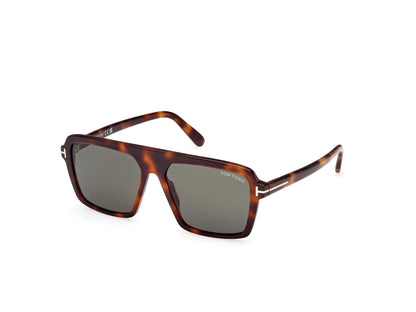 Blonde Havana Male Sunglasses Tom Ford 889214548917
