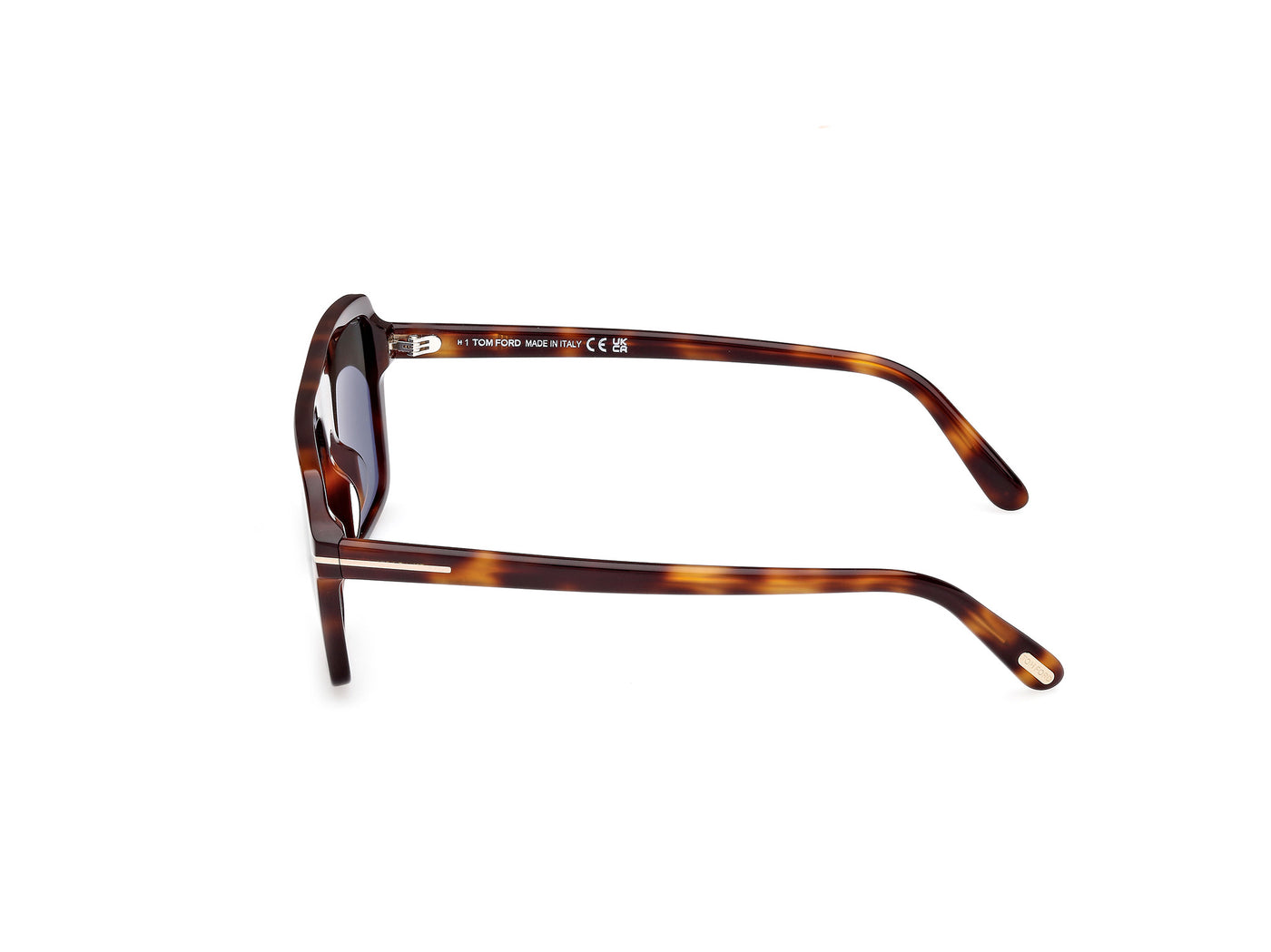 Blonde Havana Male Sunglasses Tom Ford 889214548917