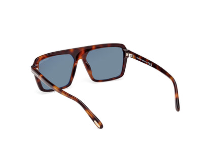 Blonde Havana Male Sunglasses Tom Ford 889214548917