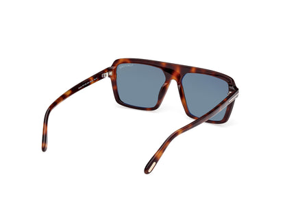 Blonde Havana Male Sunglasses Tom Ford 889214548917