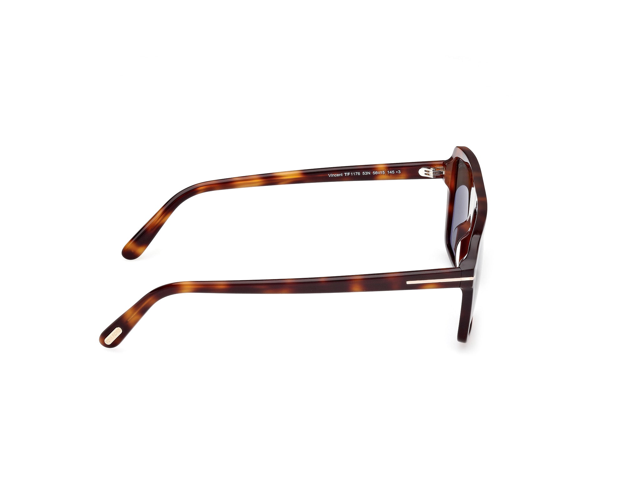 Blonde Havana Male Sunglasses Tom Ford 889214548917