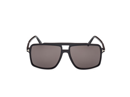 Shiny Black Male Sunglasses Tom Ford 889214548924
