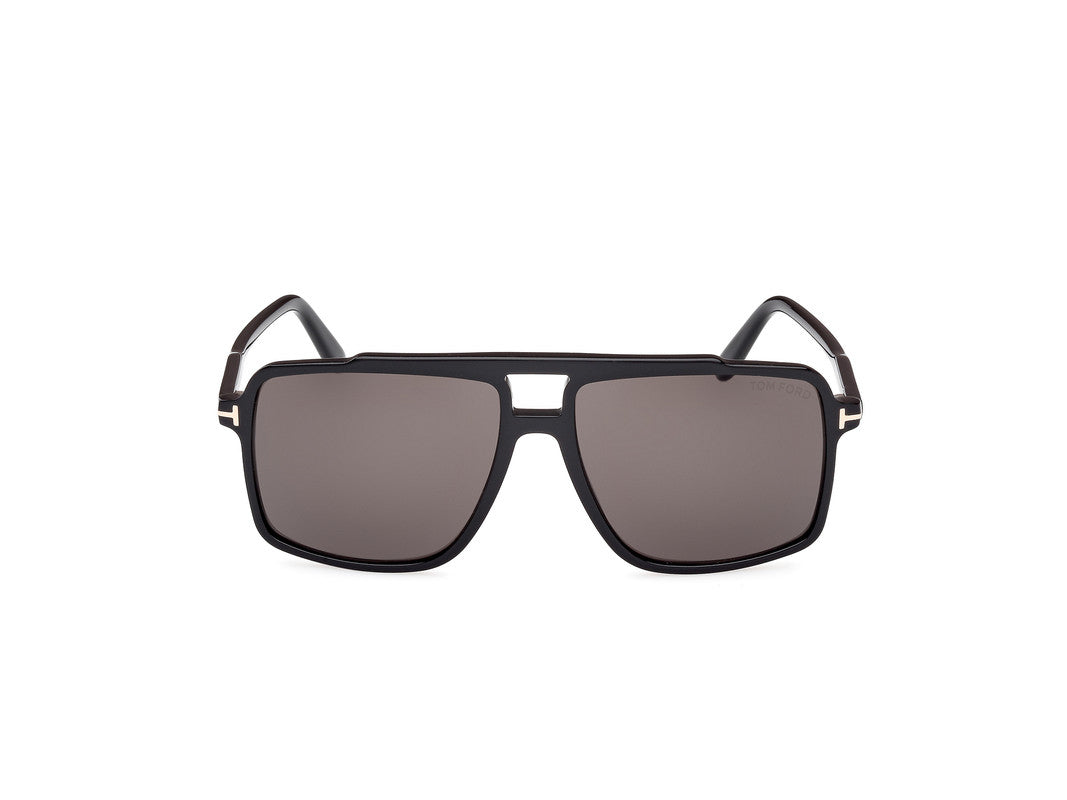 Shiny Black Male Sunglasses Tom Ford 889214548924