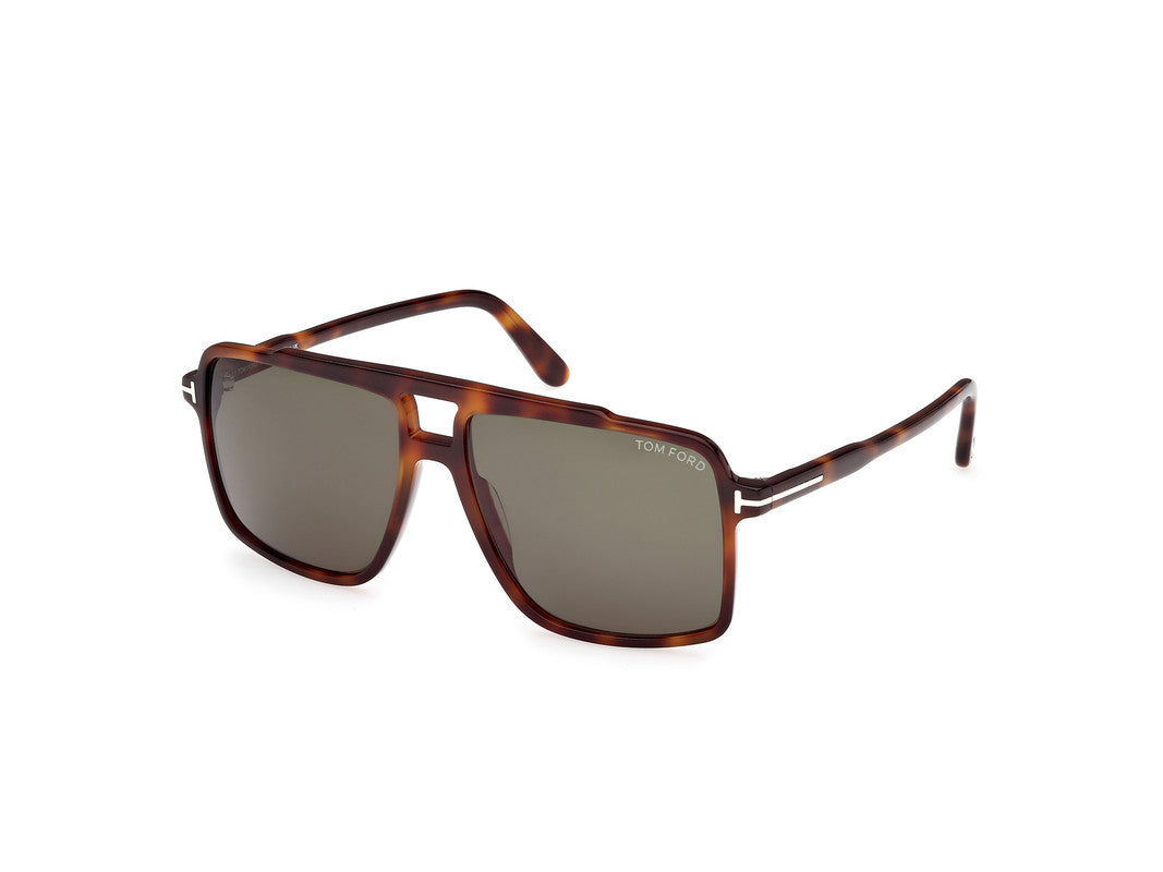Blonde Havana Male Sunglasses Tom Ford 889214548955
