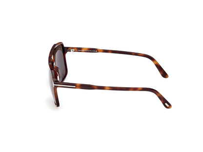 Blonde Havana Male Sunglasses Tom Ford 889214548955