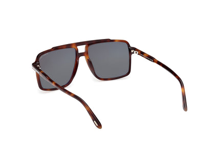 Blonde Havana Male Sunglasses Tom Ford 889214548955