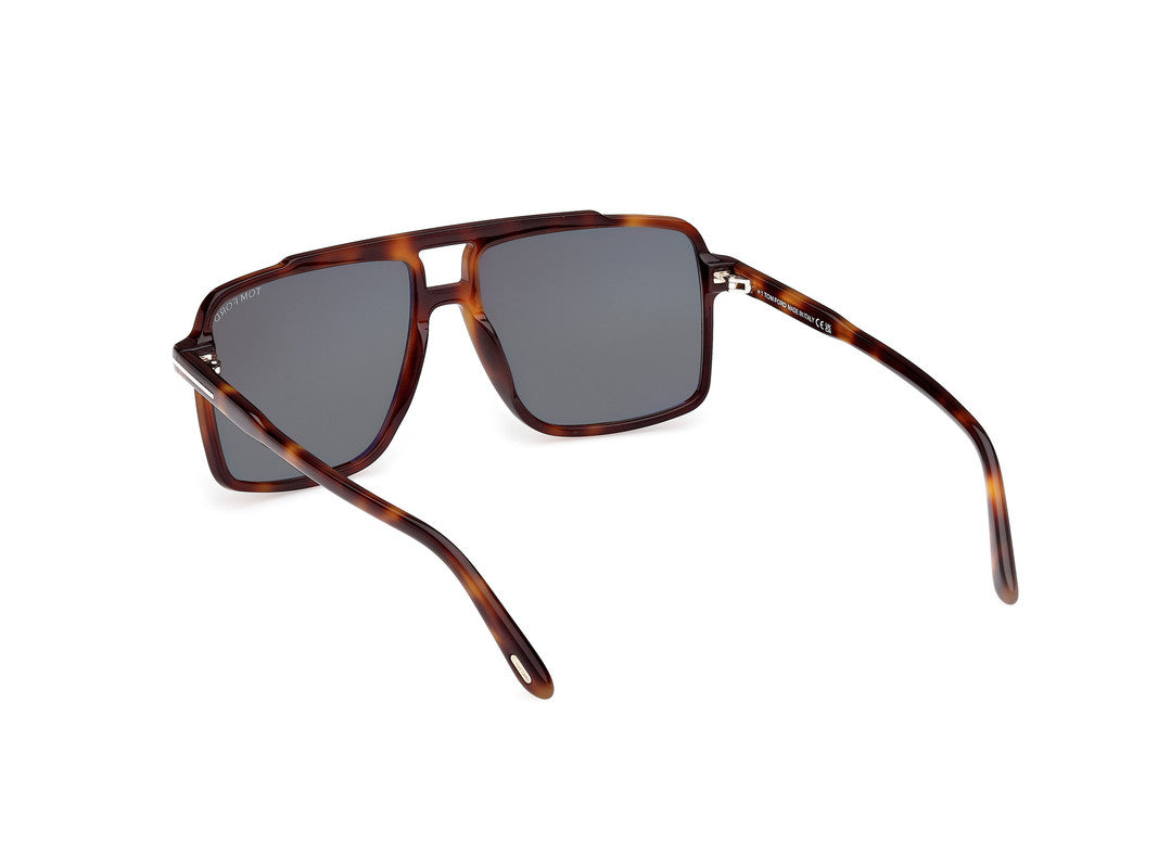 Blonde Havana Male Sunglasses Tom Ford 889214548955