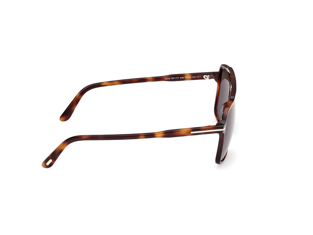 Blonde Havana Male Sunglasses Tom Ford 889214548955