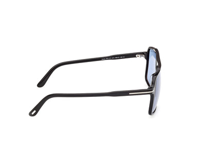 Shiny Black Male Sunglasses Tom Ford 889214685209