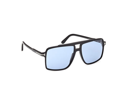 Shiny Black Male Sunglasses Tom Ford 889214685209
