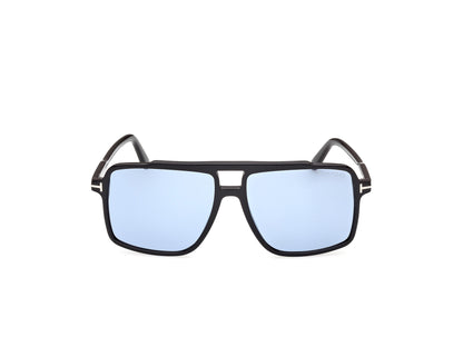 Shiny Black Male Sunglasses Tom Ford 889214685209
