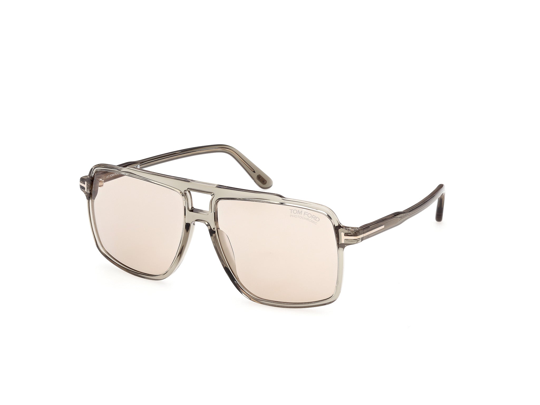 Shiny Light Green Male Sunglasses Tom Ford 889214685216