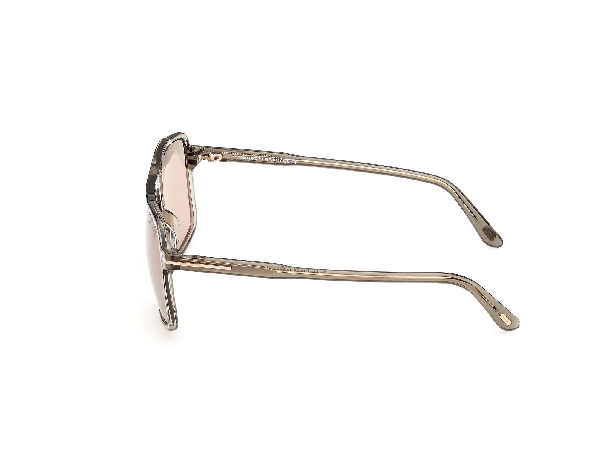 Shiny Light Green Male Sunglasses Tom Ford 889214685216