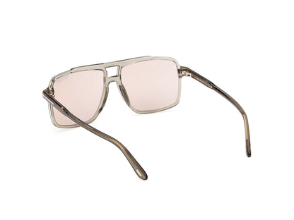 Shiny Light Green Male Sunglasses Tom Ford 889214685216