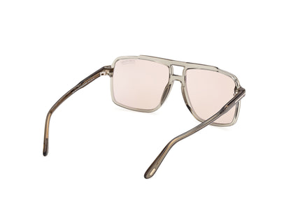 Shiny Light Green Male Sunglasses Tom Ford 889214685216