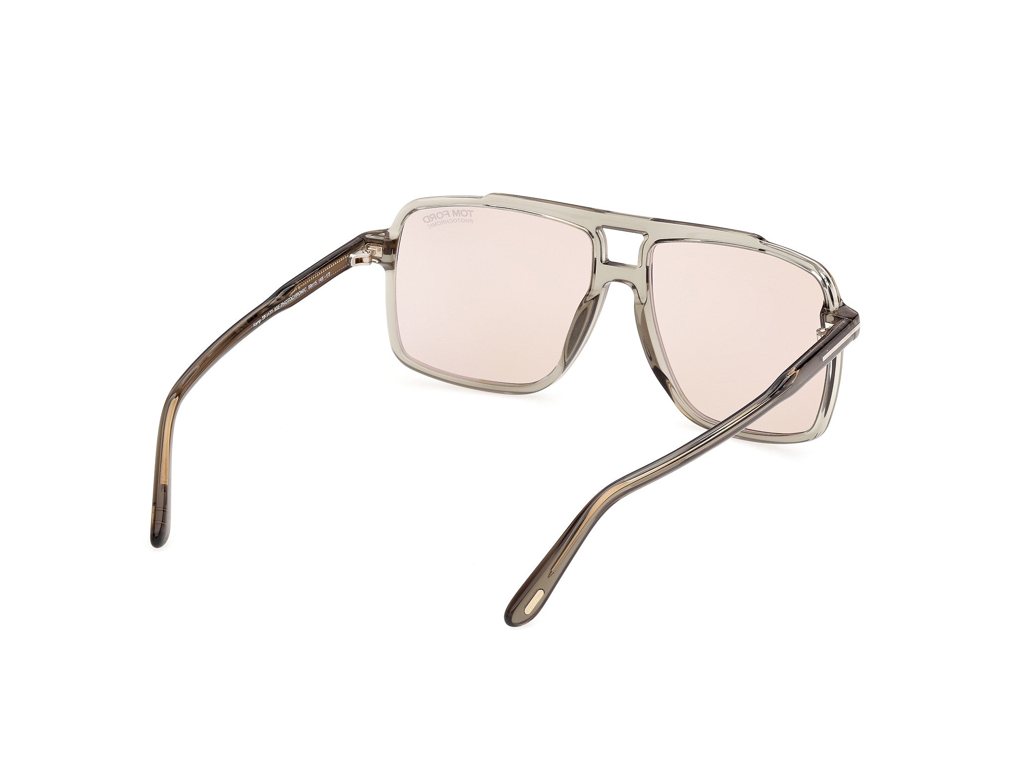 Shiny Light Green Male Sunglasses Tom Ford 889214685216