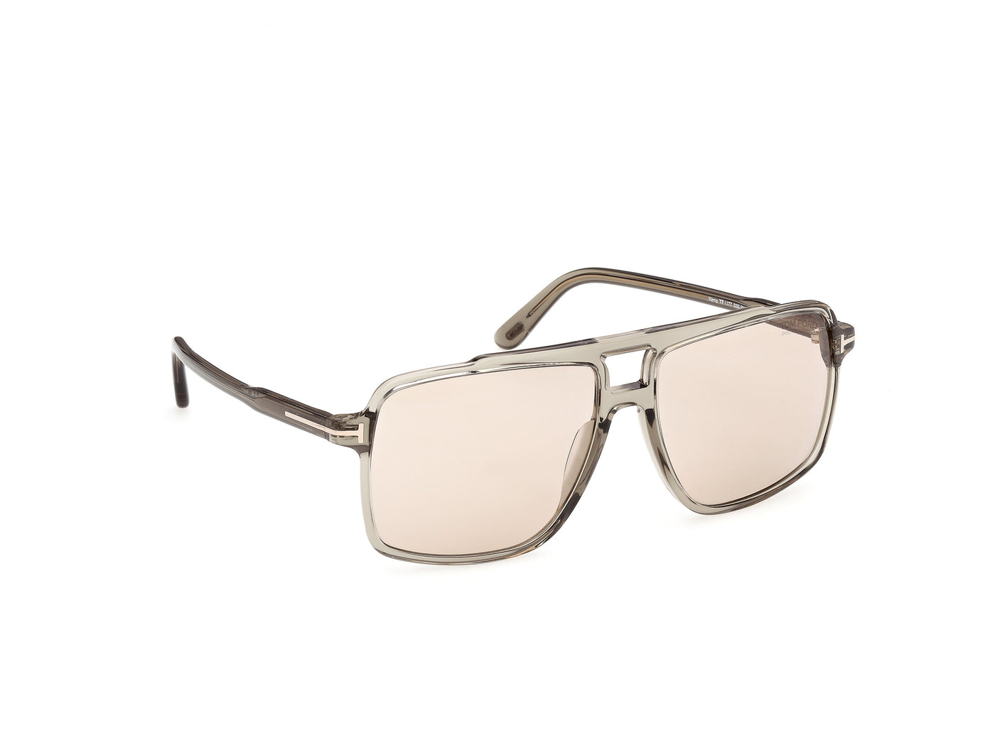 Shiny Light Green Male Sunglasses Tom Ford 889214685216