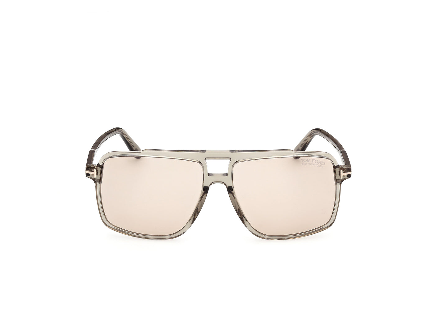Shiny Light Green Male Sunglasses Tom Ford 889214685216