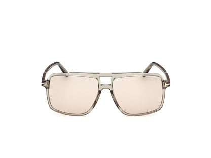 Shiny Light Green Male Sunglasses Tom Ford 889214685216