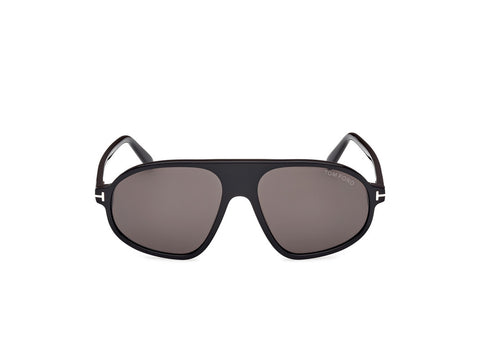 Shiny Black Male Sunglasses Tom Ford 889214548962