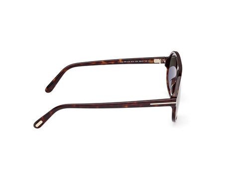 Dark Havana Male Sunglasses Tom Ford 889214548979