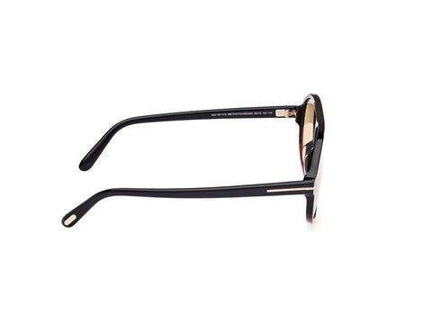 Coloured Havana Male Sunglasses Tom Ford 889214548986